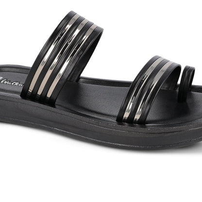 Women's Daily Wear Sandals  - WL7528 Black