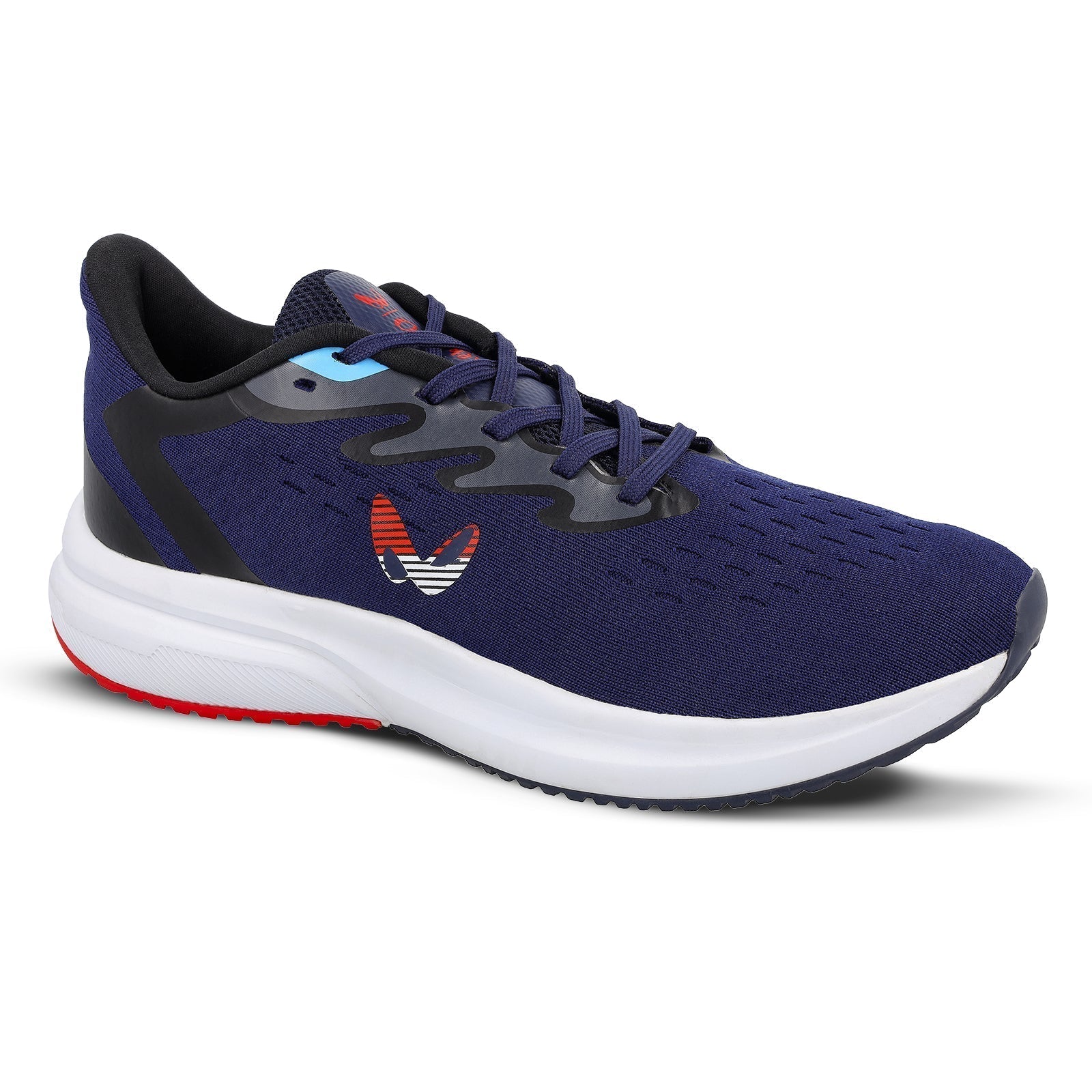 Walkaroo Running Shoes for Men - WS9079 Navy Blue - Walkaroo Footwear