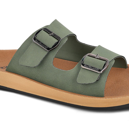 Men's Daily Wear Sandals - WE1333 Olive