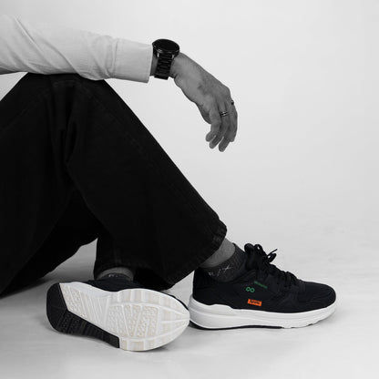 Men's Sports Sneakers - SGE24004 Black