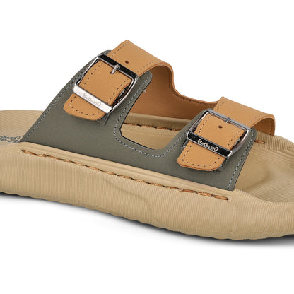 Men's Daily Wear Sandals - FGP45004 Khaki Olive
