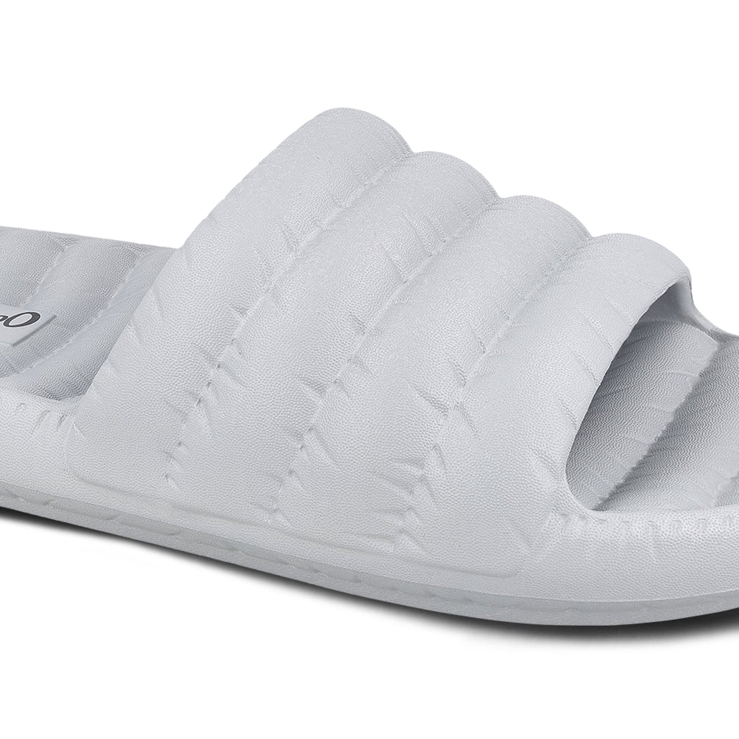 Men's Flip Flop Sliders  - WC8770 Light Grey