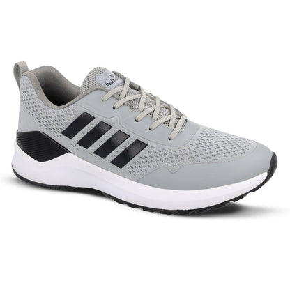 Walkaroo Running Shoes for Men - WS9089 Grey - Walkaroo Footwear