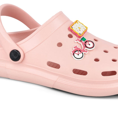 Women's Clogs - WC8983 Peach