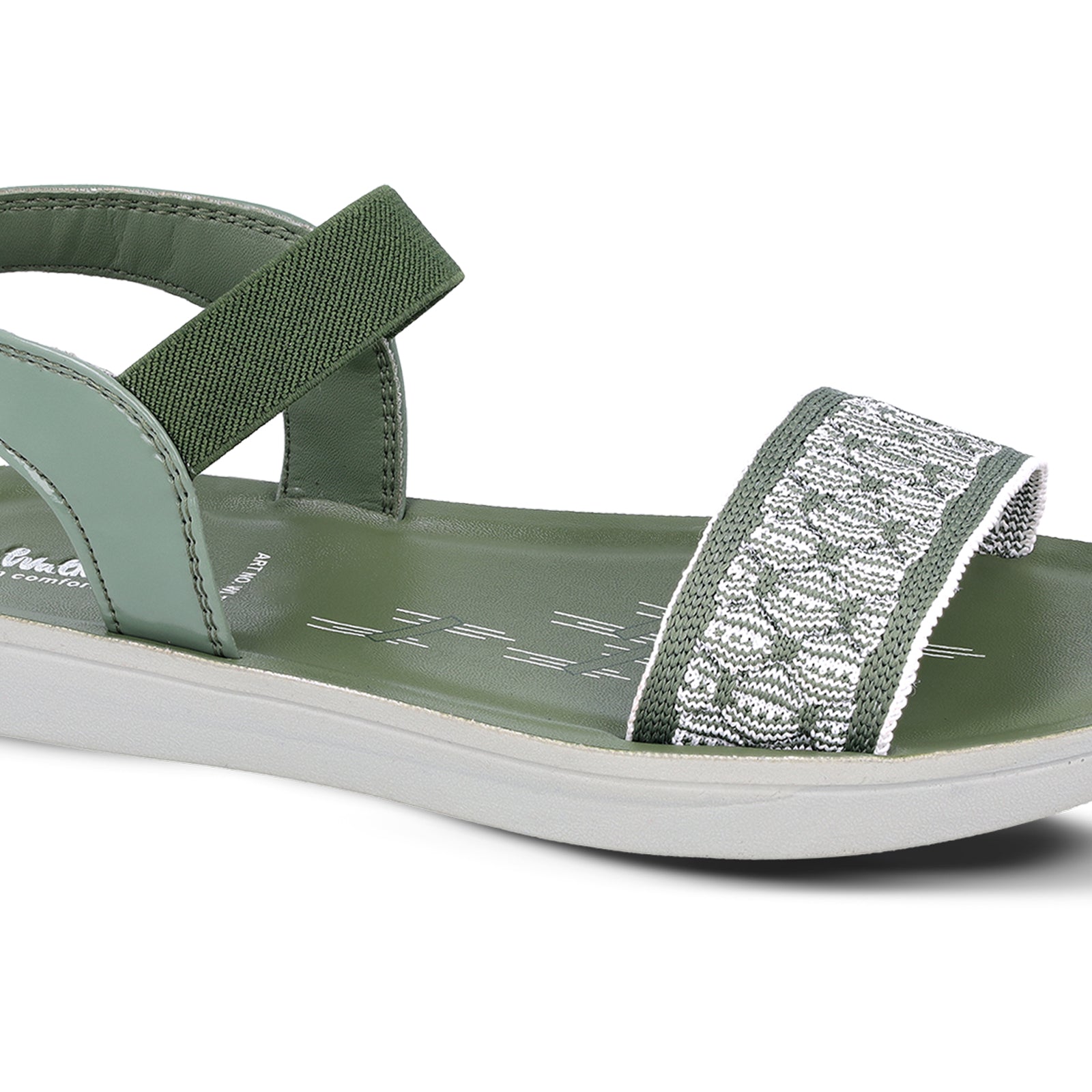 Walkaroo Womens Sandal - WL7820 Mint - Walkaroo Footwear