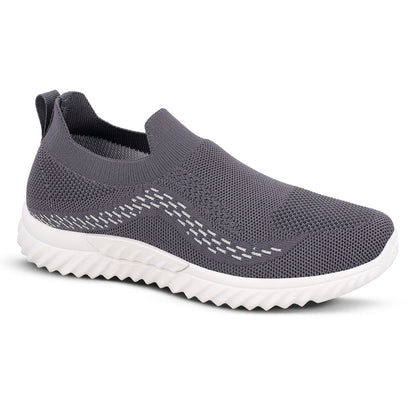 Women's Slip-on Casual Shoes - WY3355 Grey