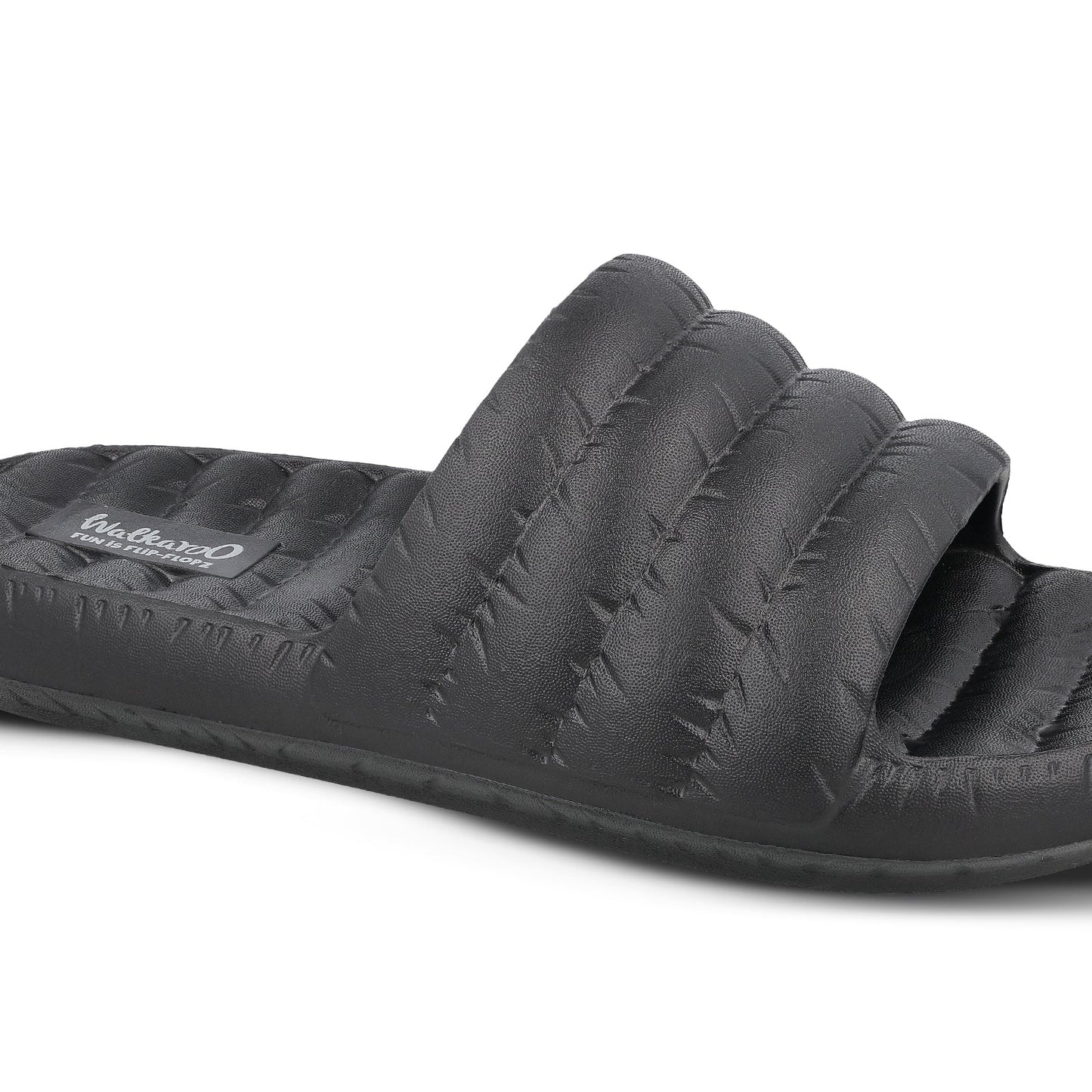 Men's Flip Flop Sliders  - WC8770 Black