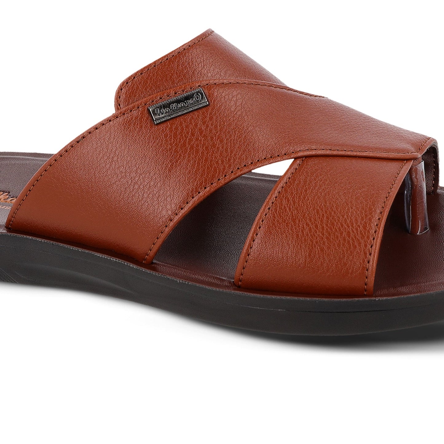 Walkaroo Men Sandals - WE1325 B Brown - Walkaroo Footwear