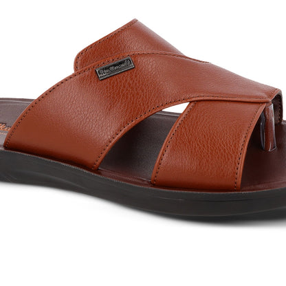 Walkaroo Men Sandals - WE1325 B Brown - Walkaroo Footwear