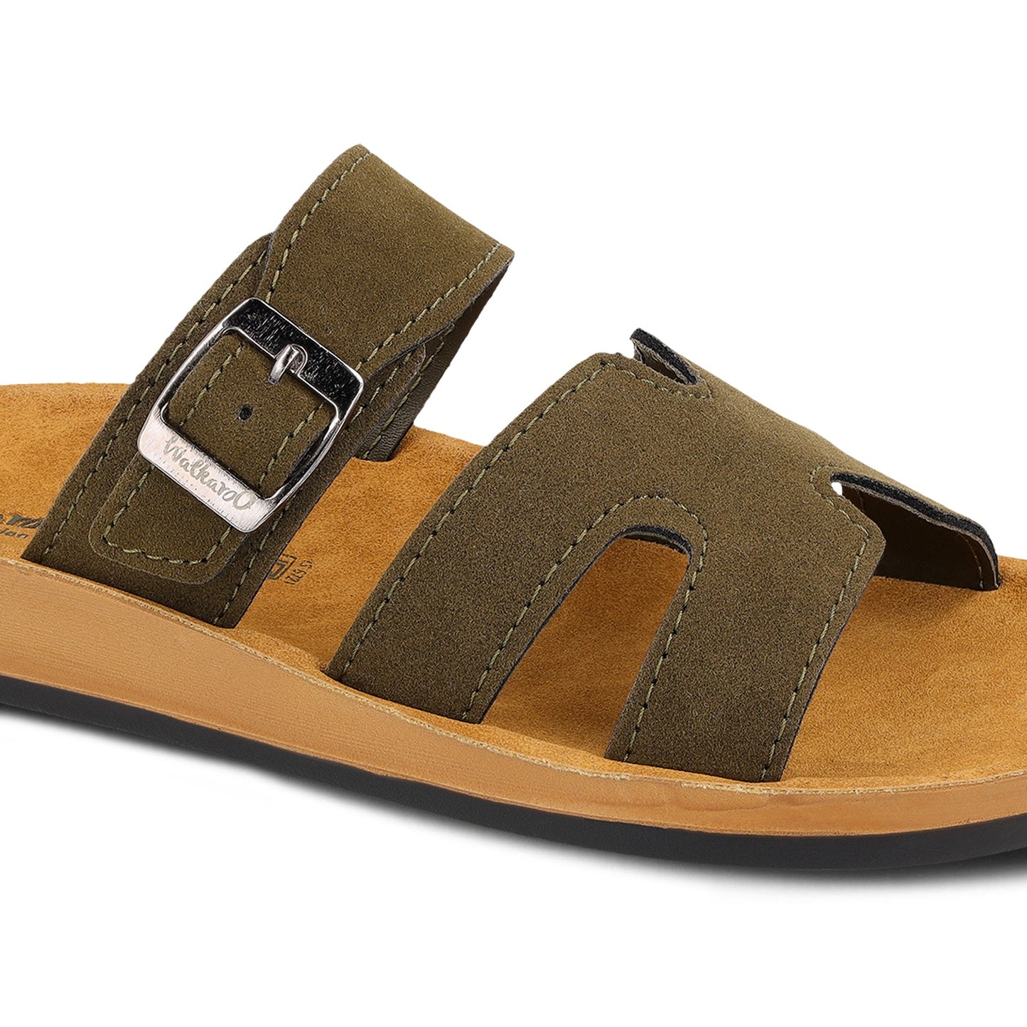 Women's Daily Wear Sandals - WLP72009 Olive Beige