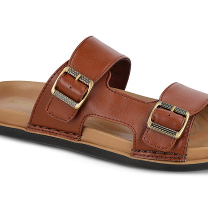 Men's Daily Wear Comfort Sandals - WGP53061 Brown