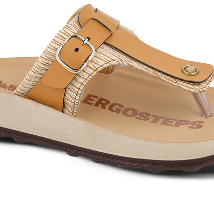 Women's Daily Wear Sandals - WLP71216 Cream