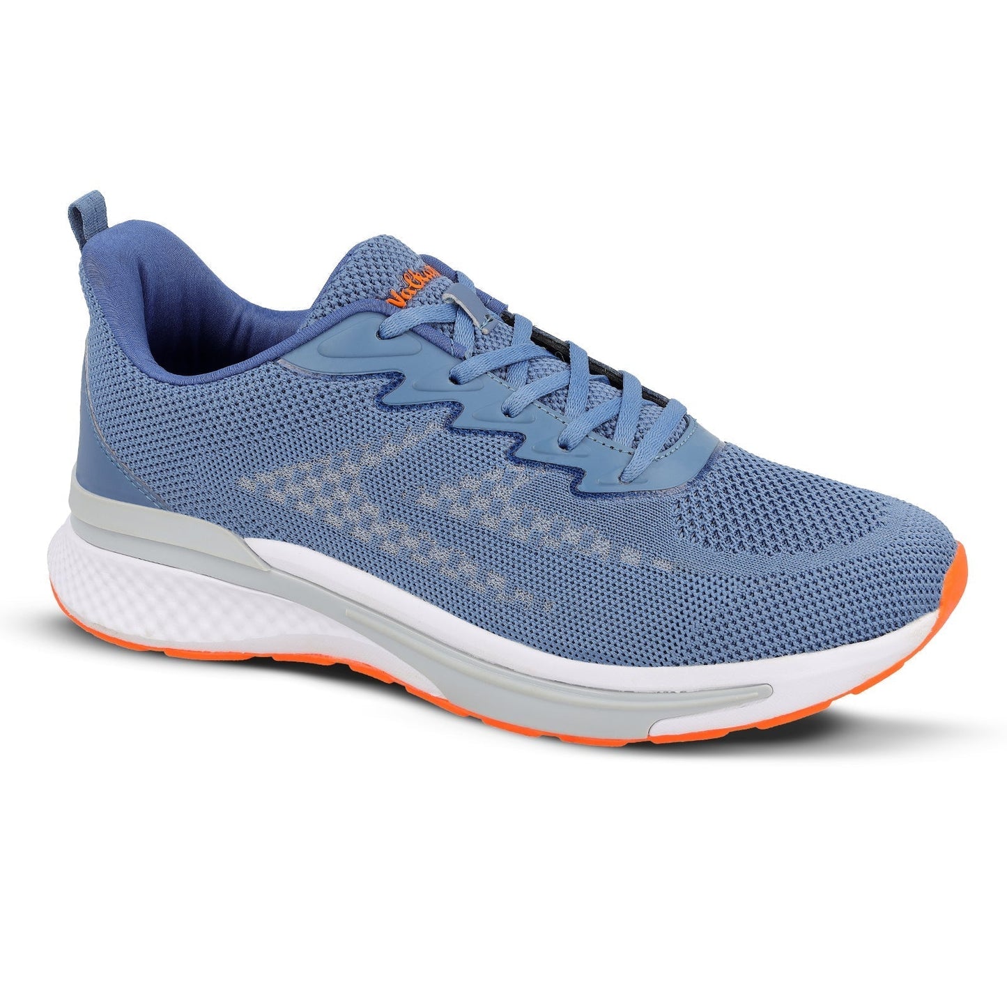 Walkaroo Men Sports Shoe - WS9083 Steel Blue - Walkaroo Footwear