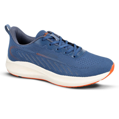 Walkaroo Running Shoes for Men - WS9077 Blue - Walkaroo Footwear