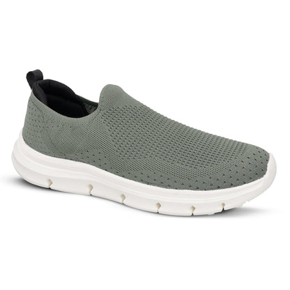 Men's Slip-On Sports Shoe - WS9630 Olive