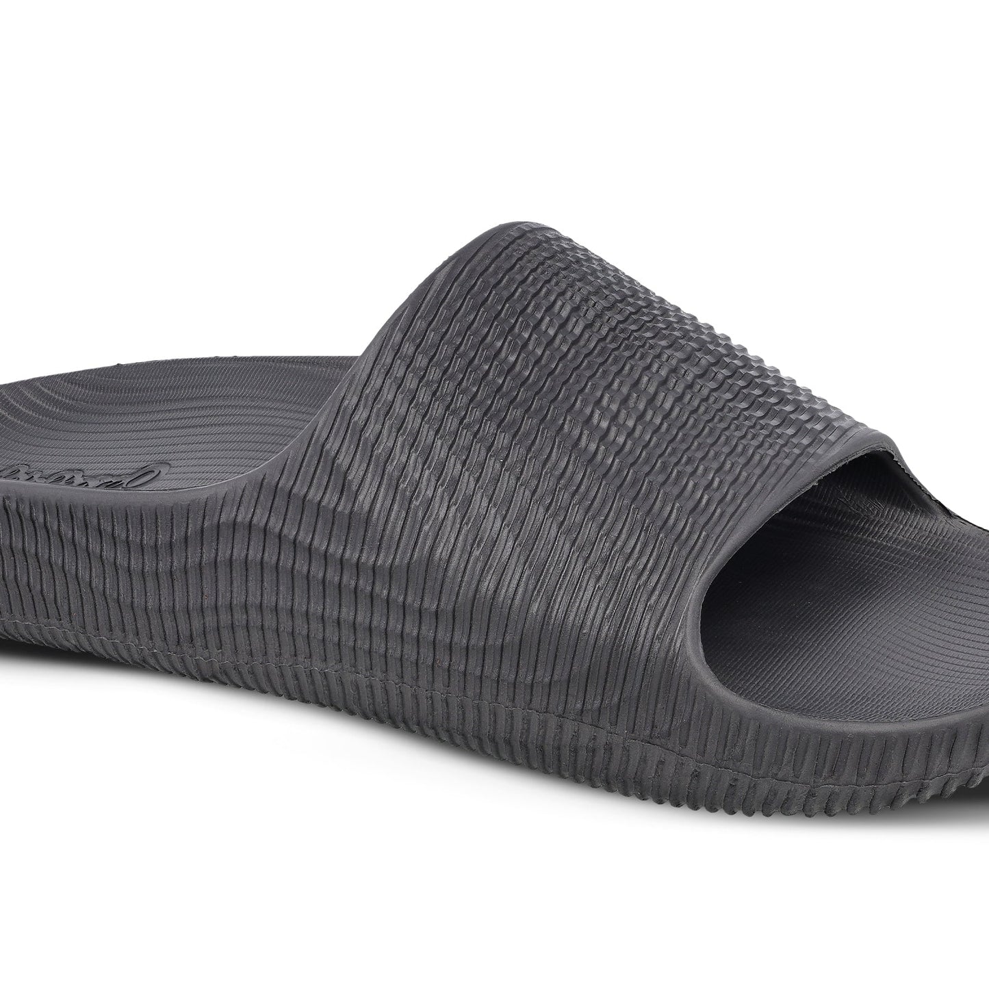 Men's Flip Flop Sliders  - WC8828 Dark Grey