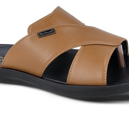 Walkaroo Men Sandals - WE1325 Chiku - Walkaroo Footwear