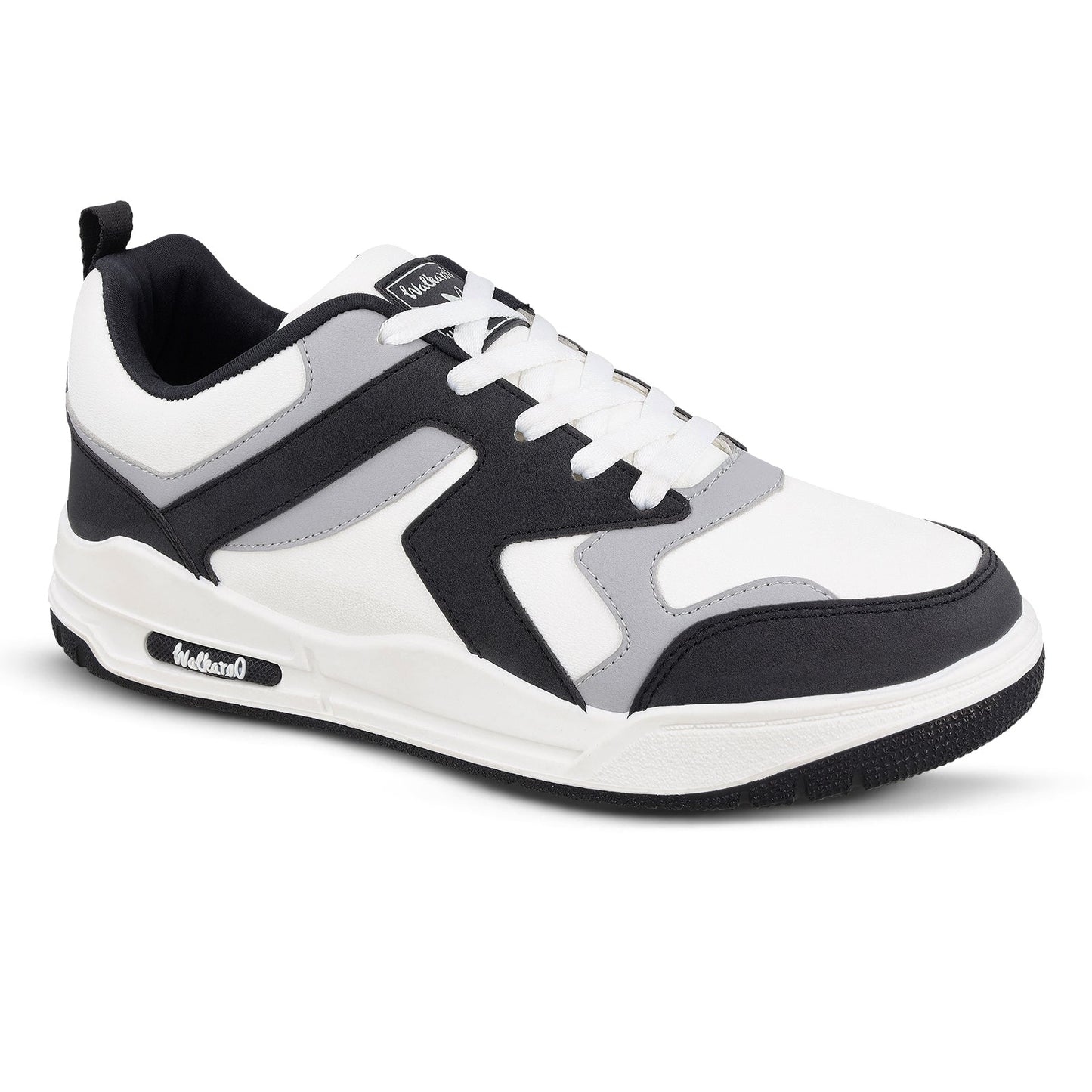 Men's Two-Tone Sneakers -  WY3478 White Black