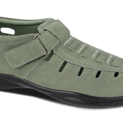 Men's Fisherman Sandals - WF6268 Sage Green