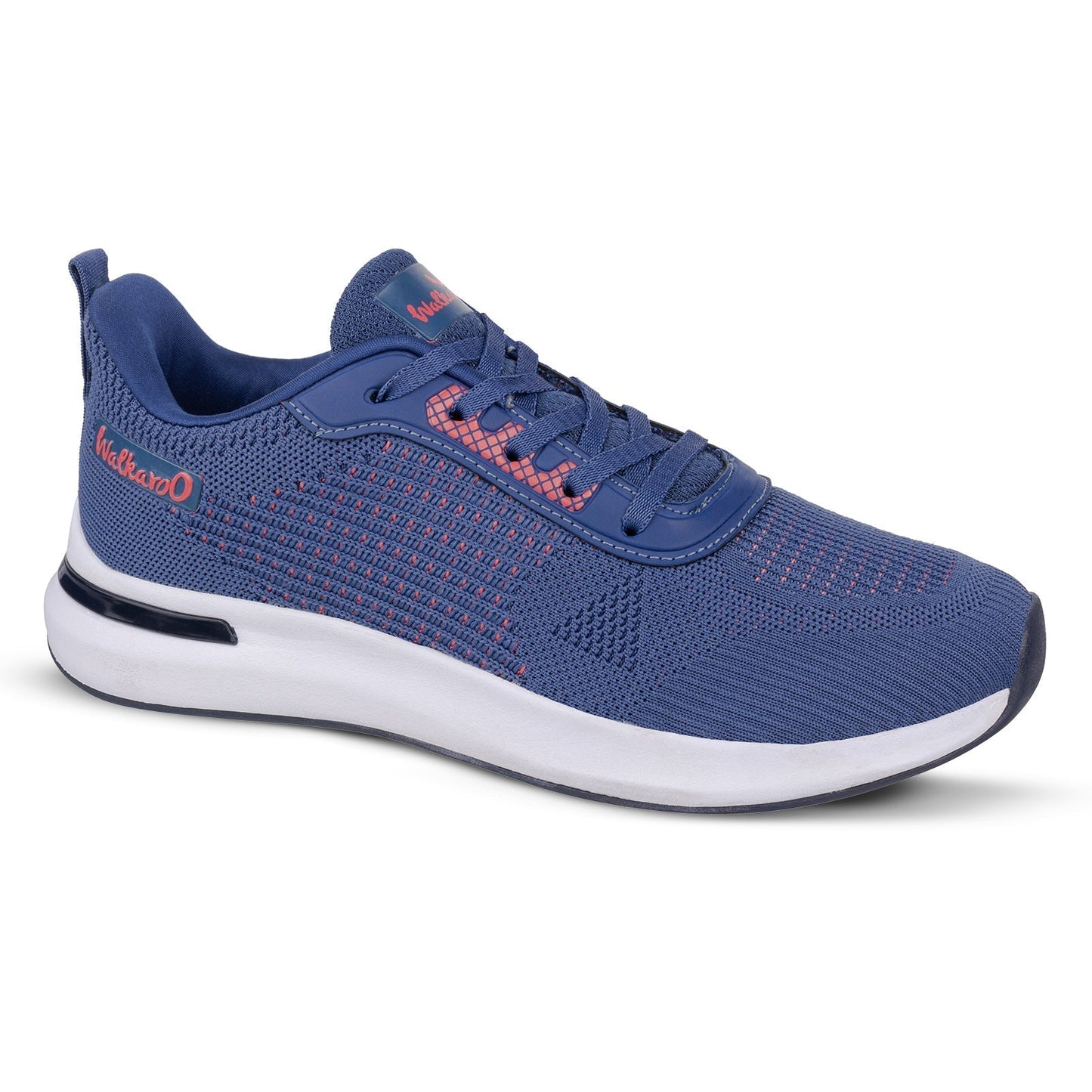 Walkaroo Men Walking Shoes - WS9084 Blue - Walkaroo Footwear