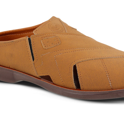 Men's Fisherman Sandals  - WGR53215 Tan