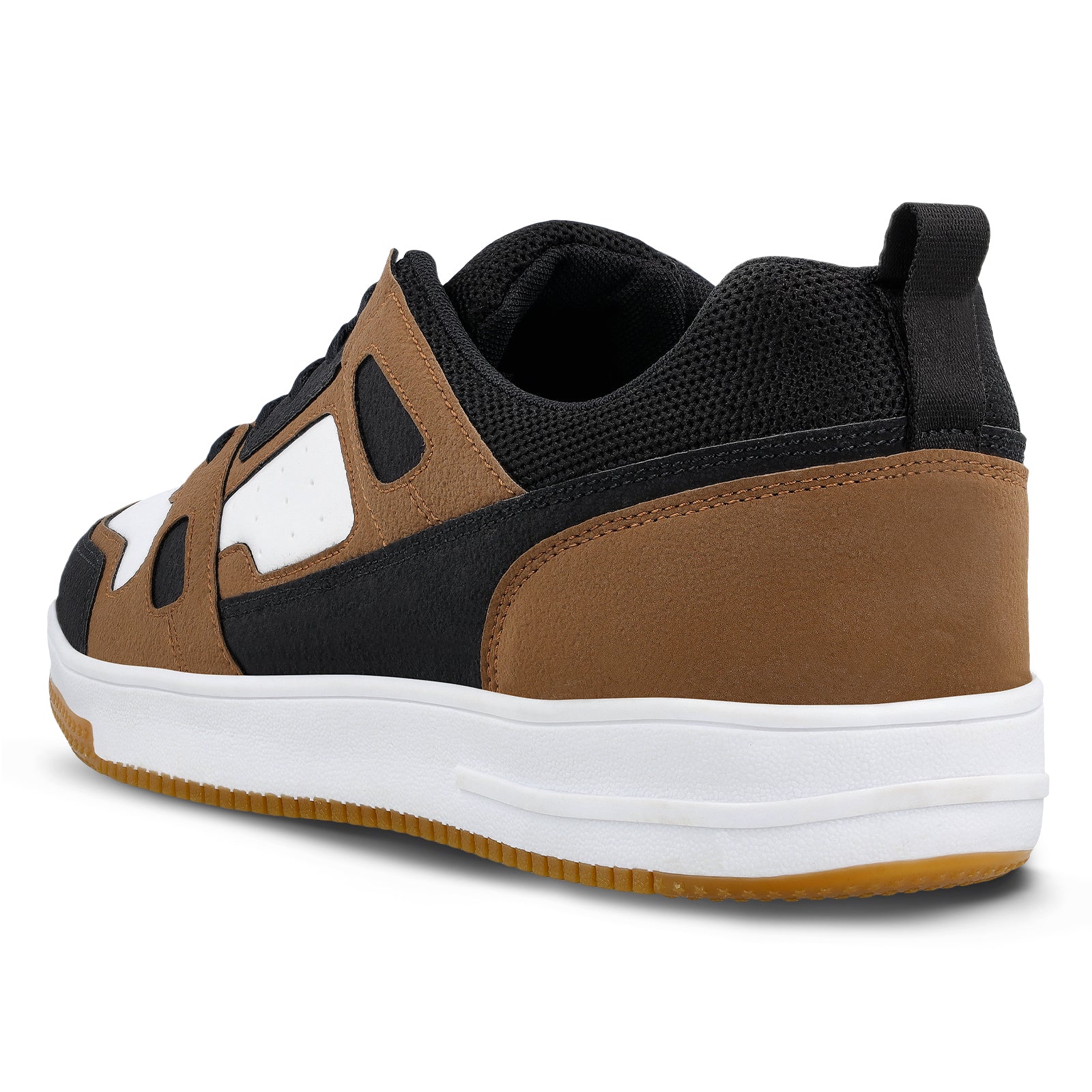 Walkaroo Mens Casual Shoes - WY3344 Black Brown - Walkaroo Footwear