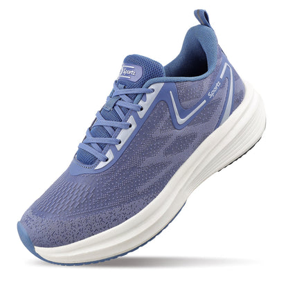 Men's Lace-up Sports Shoes - WS9146 Steel Blue