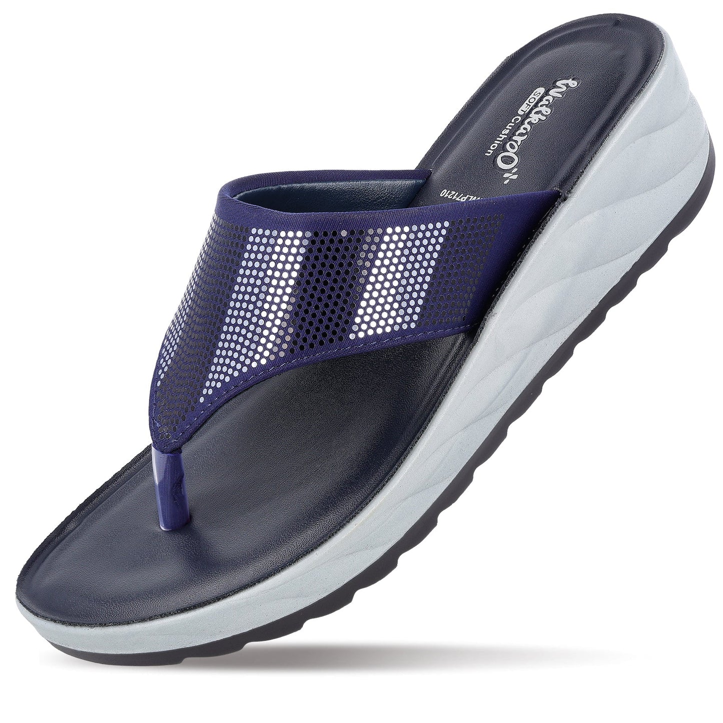 Women's Daily Wear Sandals - WLP71210 Navy Blue