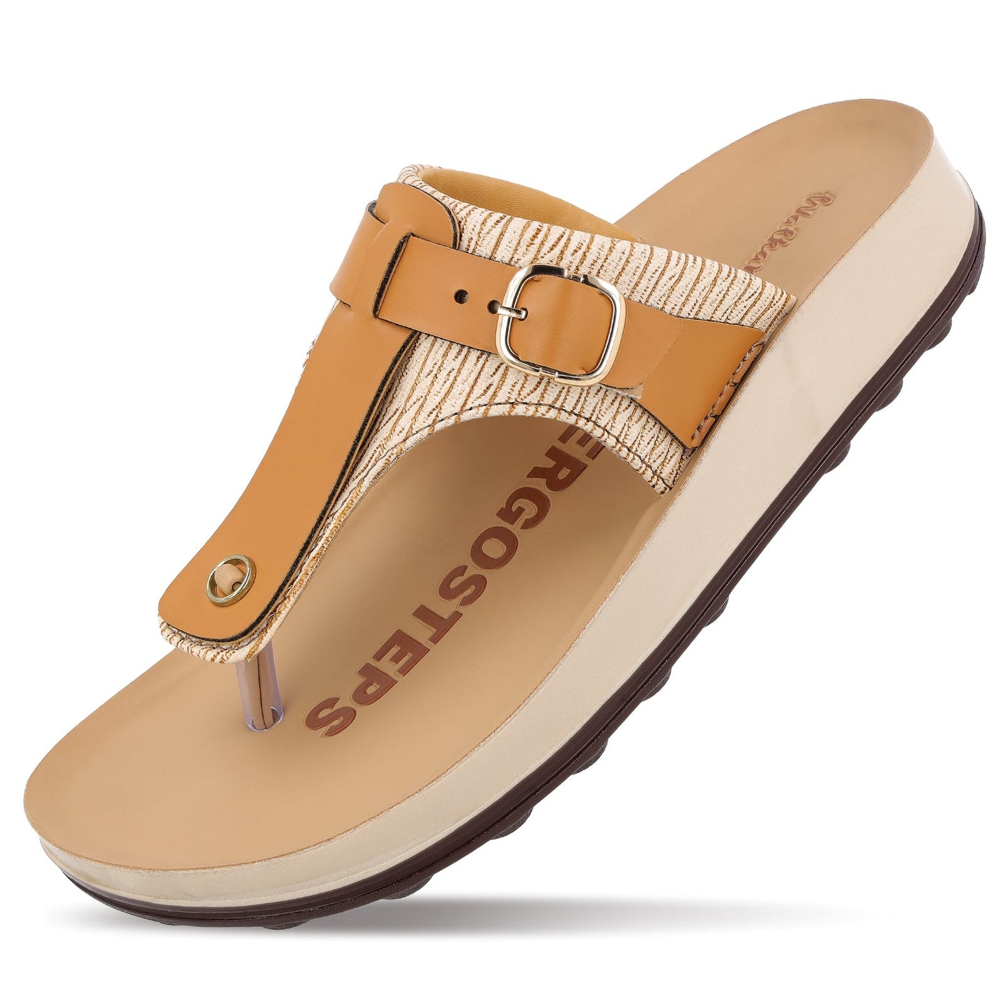 Women's Daily Wear Sandals - WLP71216 Cream