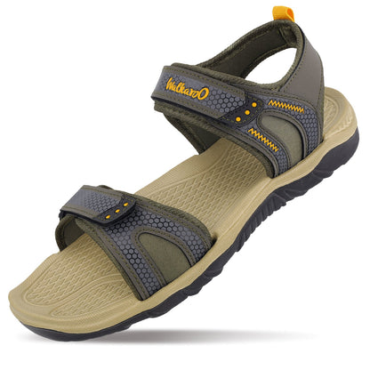 Men Sports Sandals - WGR15018 Olive Yellow