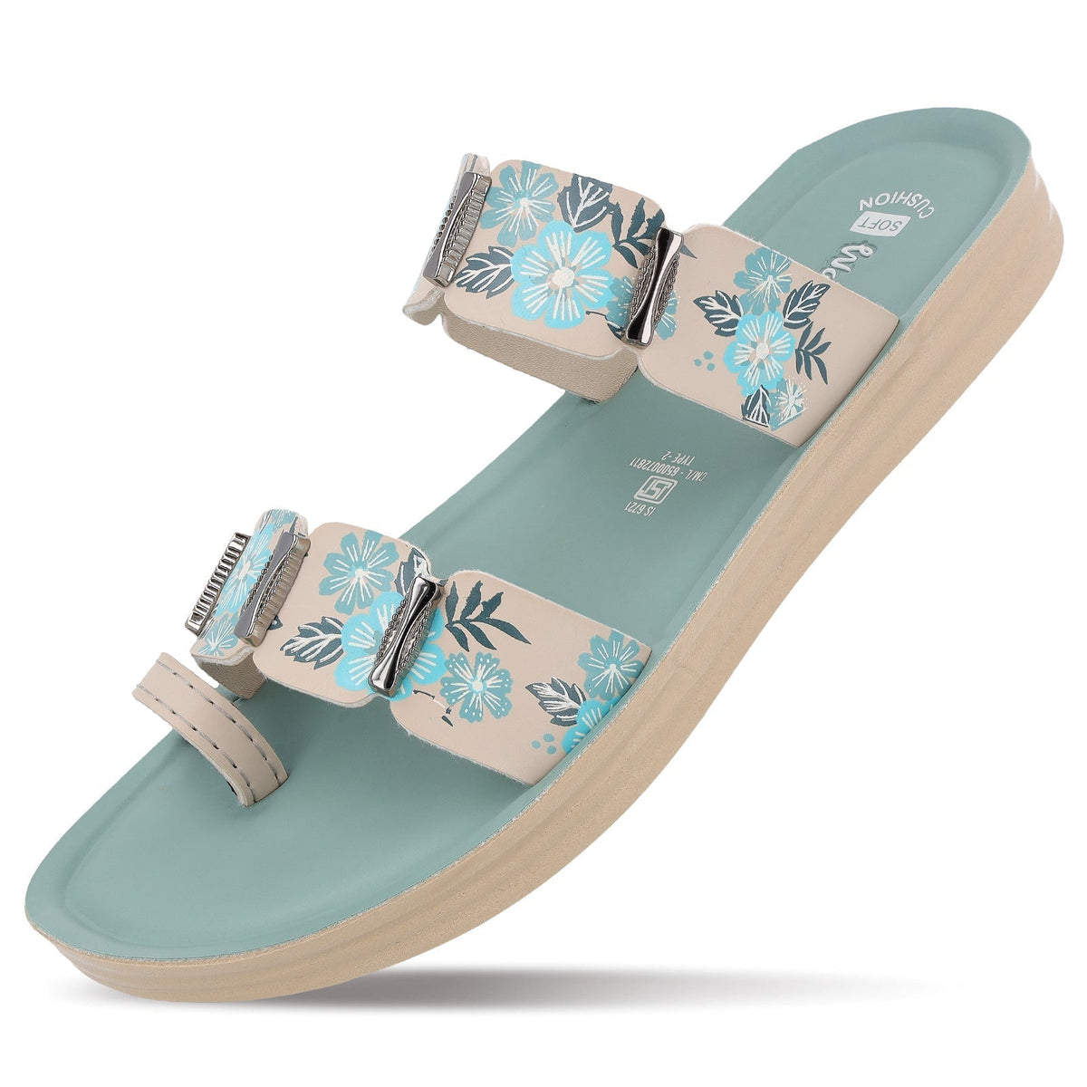 Women's Daily Wear Sandals - WLR74018 Turquoise Blue
