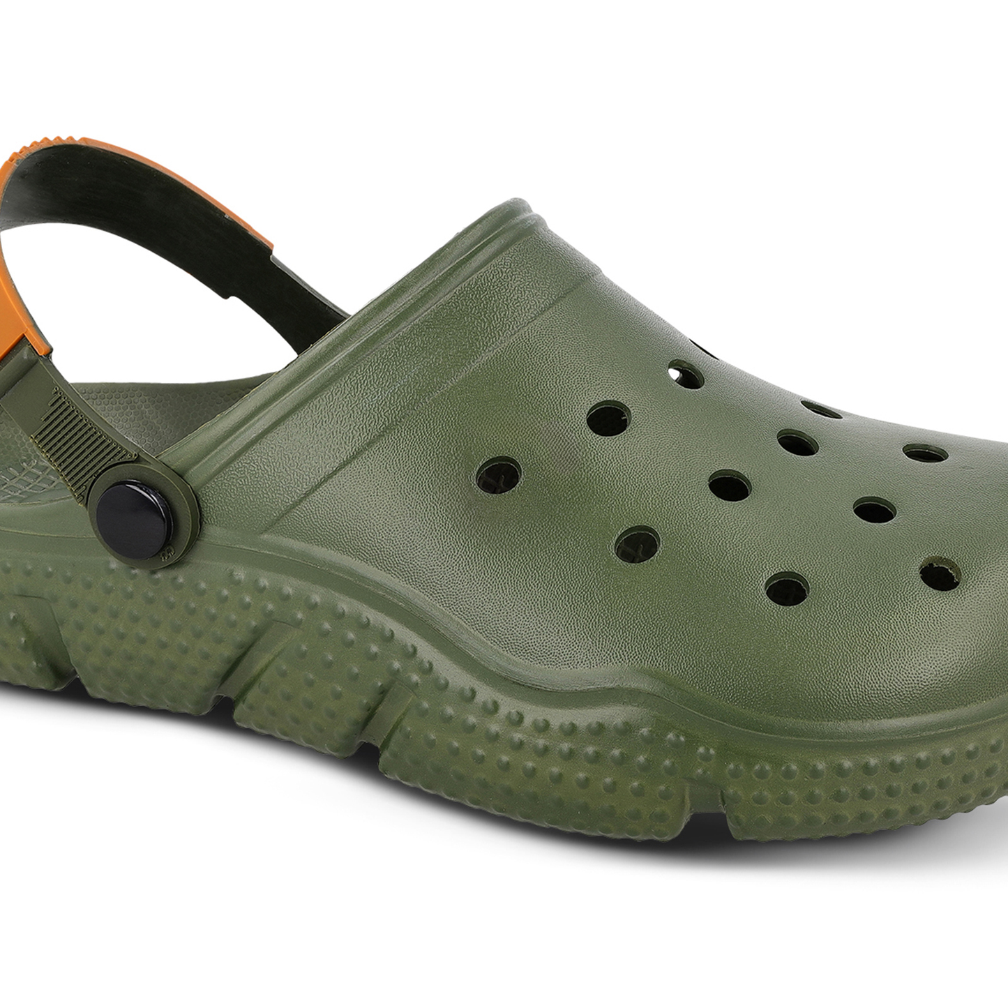 BOTOWI Men's Clogs  - BW97549 Olive Green