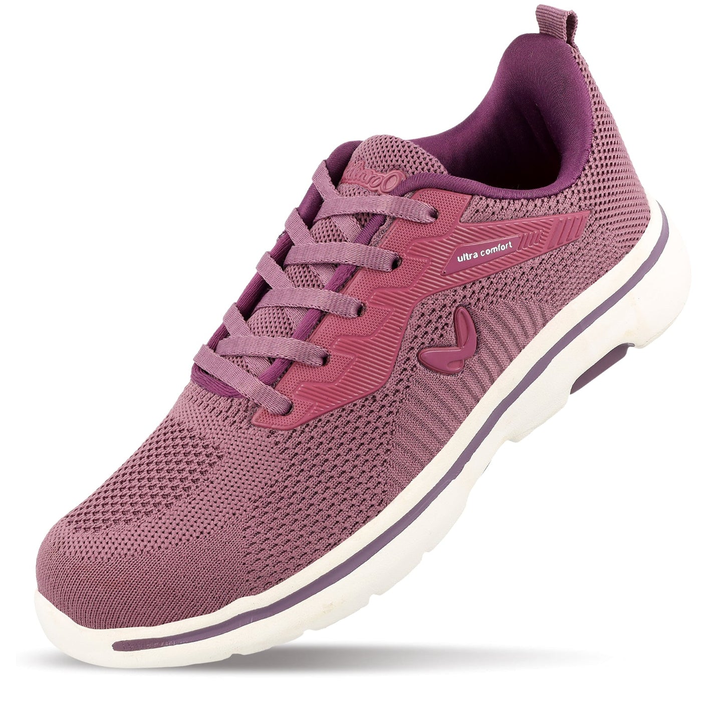 Women's Lace-up Walking Shoes - WS9901 Magenta