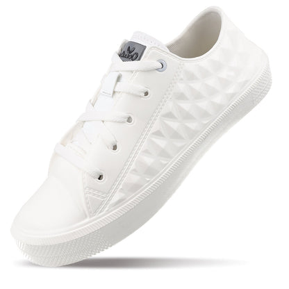 SNEAKEEZ Men's Rain Shoes - WC8791 White