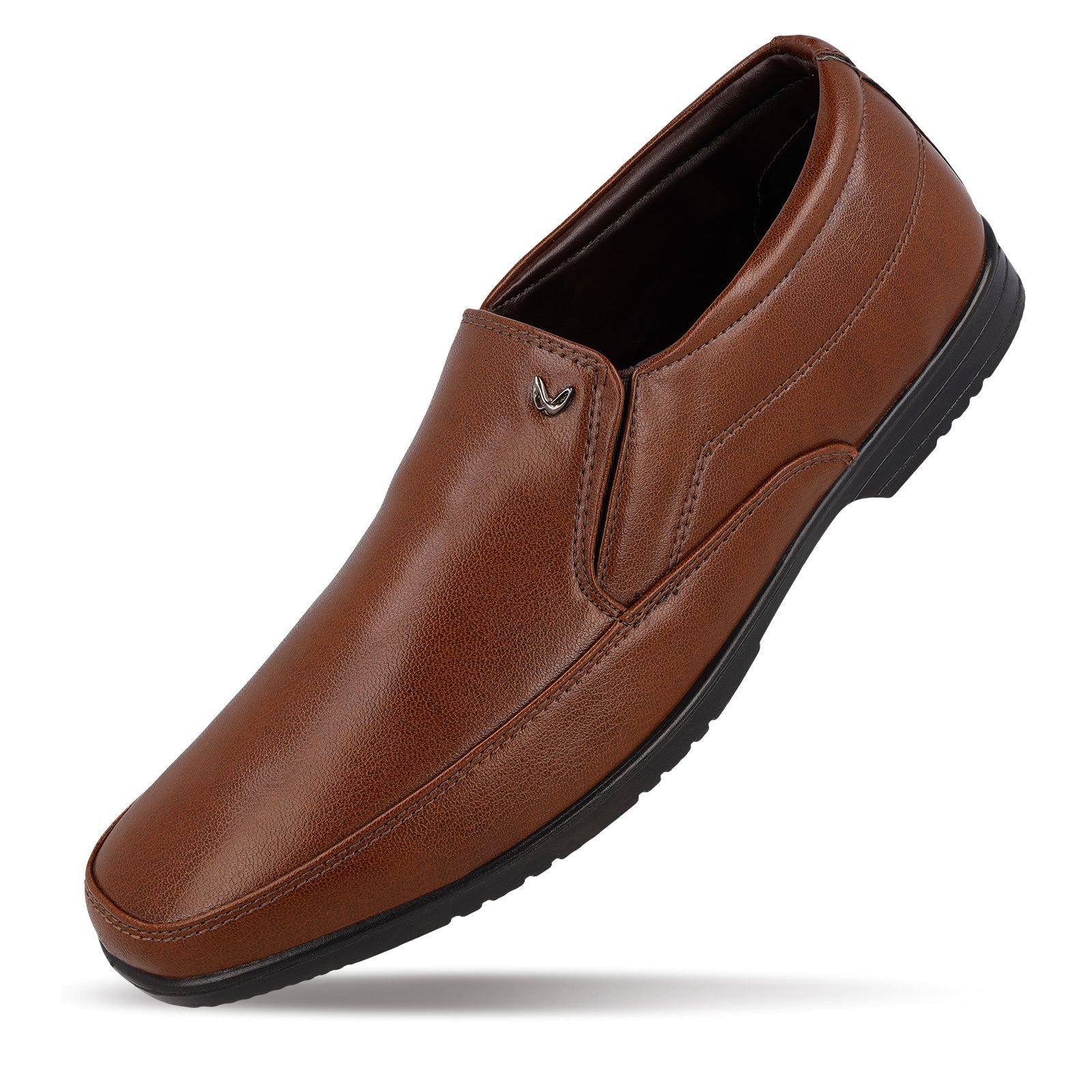 Walkaroo Men Formal Loafer Shoes - WF6303 Brown - Walkaroo Footwear