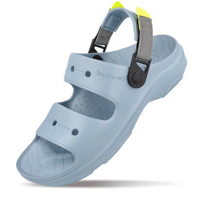 Walkaroo Mens Clogs  - WC8712 Aqua Blue