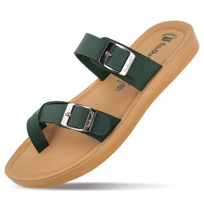 Women's Daily Wear Sandals  - WL7645 Green Beige