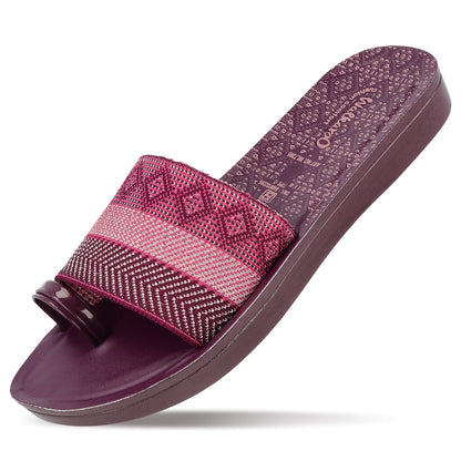 Women's Slide Sandals - WL7395 Dark Grape