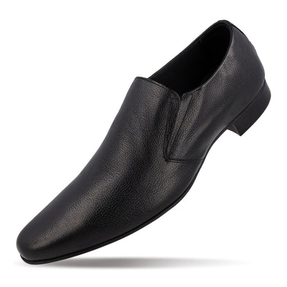 Men's Leather formals Shoes - WF6053 Black