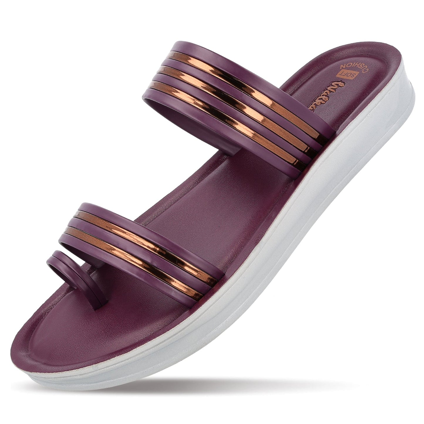 Women's Daily Wear Sandals  - WL7528 Dark Grape