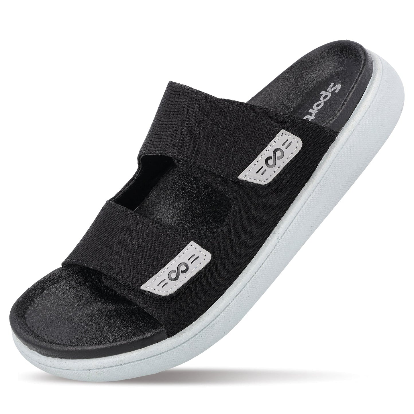 Men's Daily Wear Comfort Sandals - SGE28006 Black