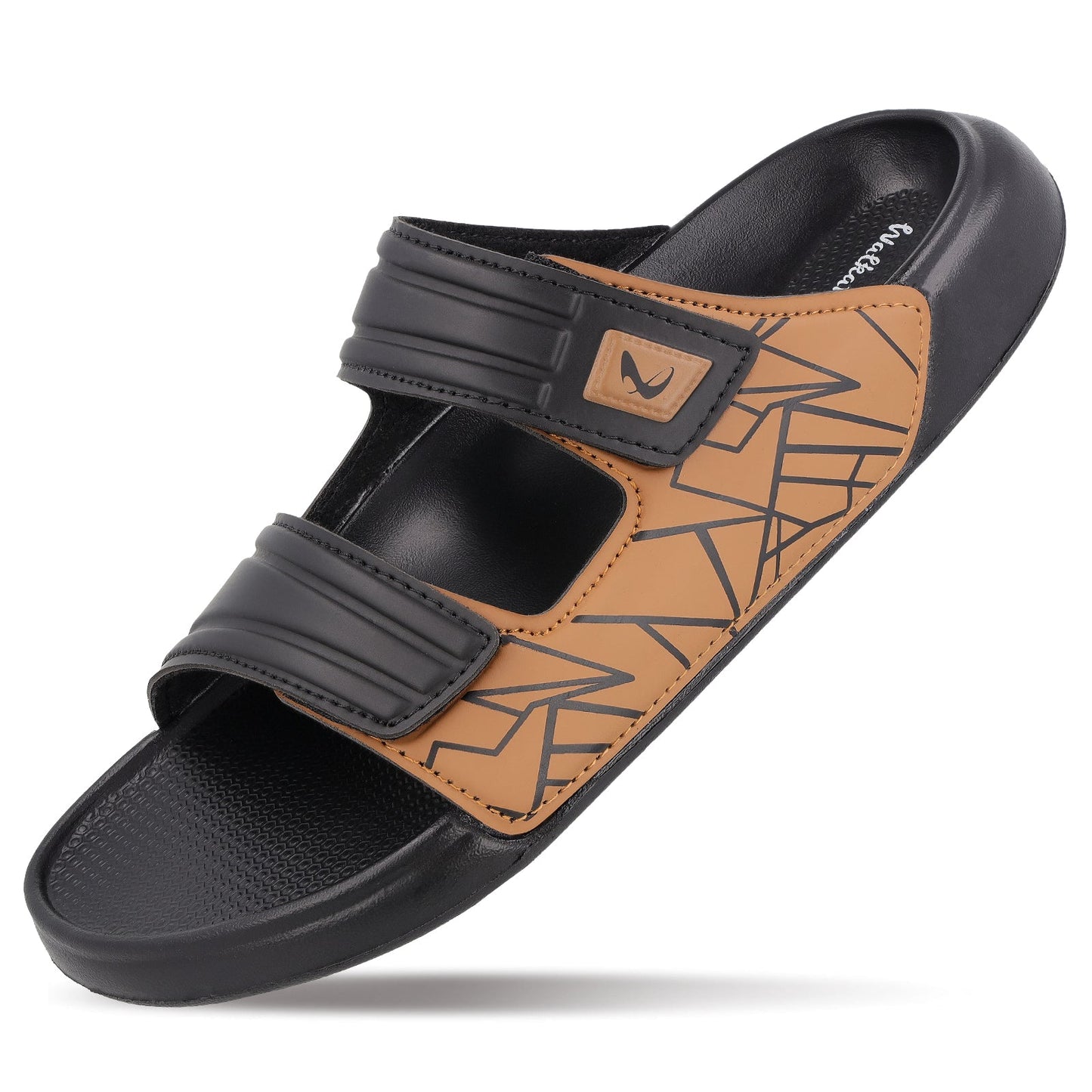 Men's Daily Wear Sandal- WC8796 Black Brown