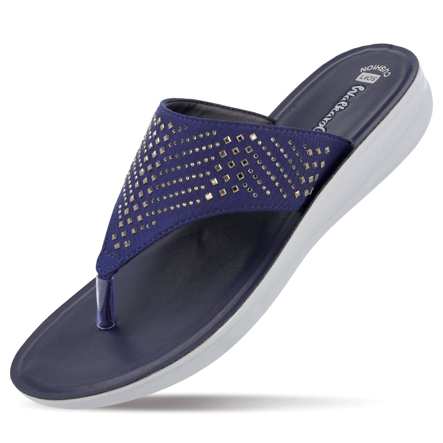 Women's Daily Wear Sandals  - WL7195 Navy Blue