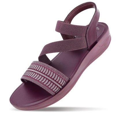 Women's Daily Wear Sandal  - WL7883 Dark Grape