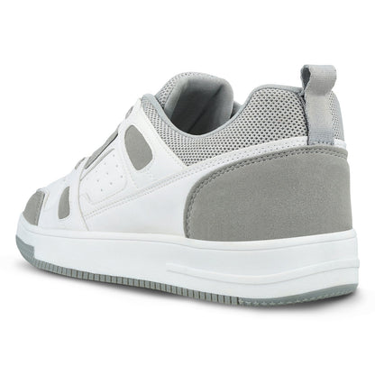 Men's Casual Sneakers - WY3344 White Grey