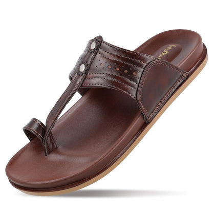 Men's  Traditional Chappal - WE1351 Brown