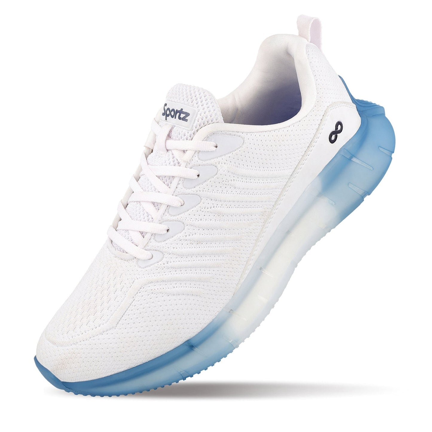 Men's Lace-up Walking Shoe - WS9101 White