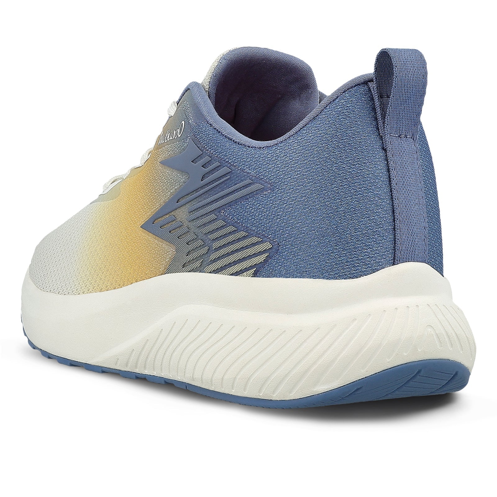 Walkaroo Men Sports Shoe - WS9111 Blue Beige - Walkaroo Footwear