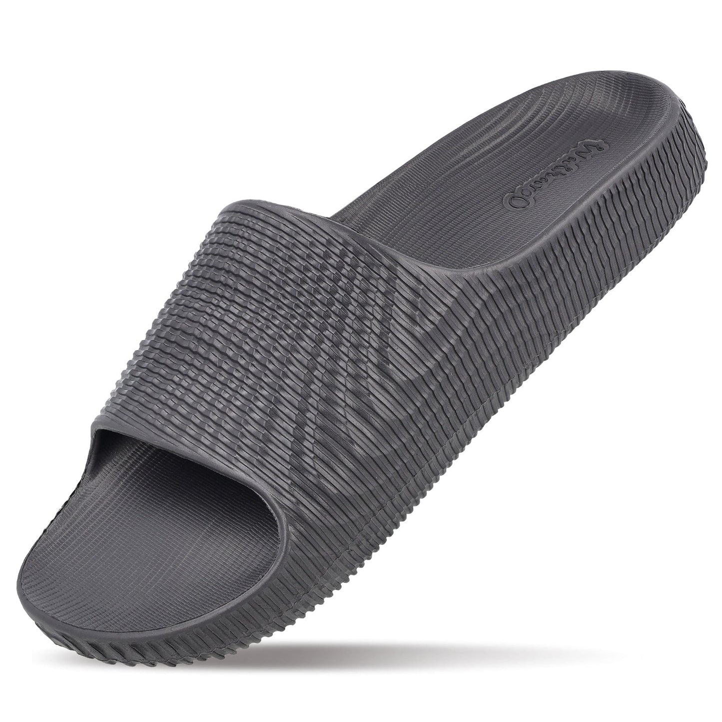Men's Flip Flop Sliders  - WC8828 Dark Grey