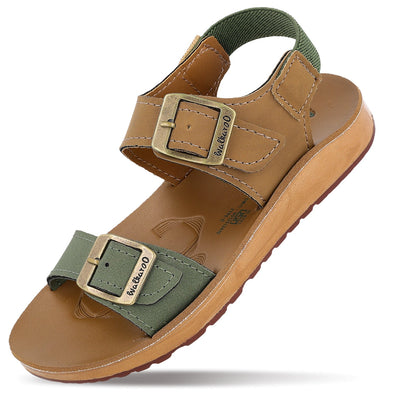 Kid's Daily Wear Sandal  - WK733 Olive